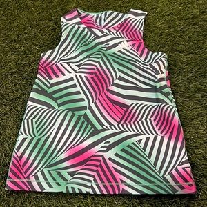 Girls Adidas Racerback twisted tank